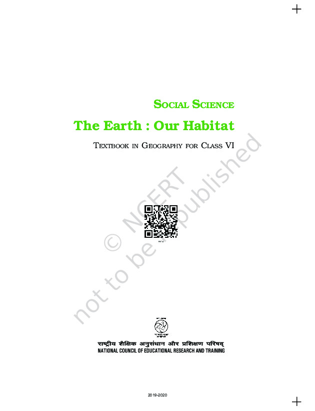 ncert-class-6th-social-science-geography-the-earth-our-habitat-pdf