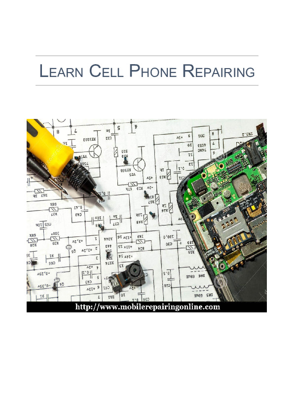 Learn Cell Phone Repair PDF Download