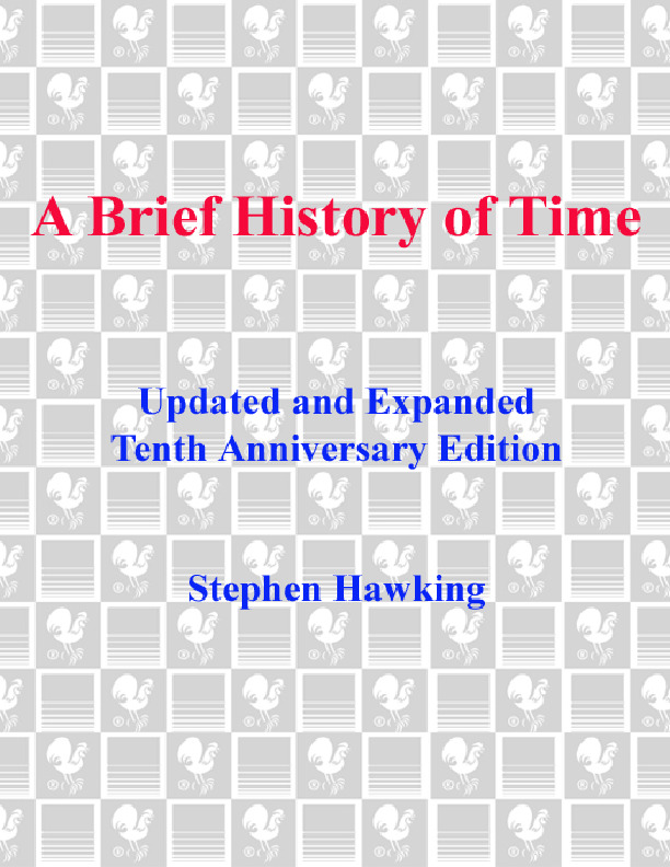 a brief history of time summary pdf chapter 1