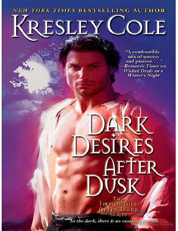 Dark Desires After Dusk by Kresley Cole PDF download